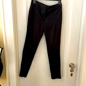 Alexander Wang Black Trousers with Side‎ Zipper Detail